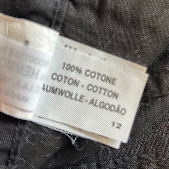 NWT Valentino Ladies Jeans - Black Cotton Twill  - Straight Leg Size  33 X 33 - Picture 8 of 12